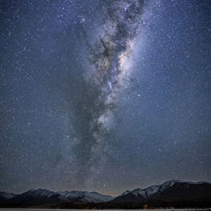 Milky Way Rising Above Lake Tekapo, New Zealand